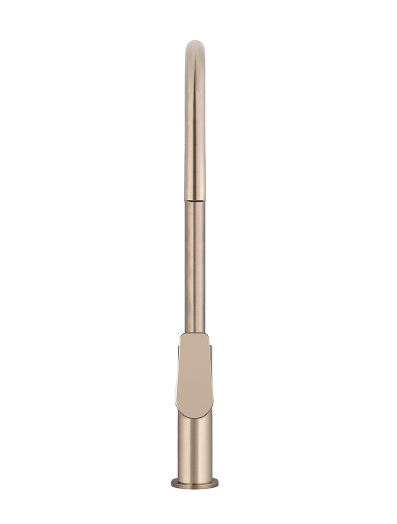 ROUND PADDLE PICCOLA PULL OUT KITCHEN MIXER TAP