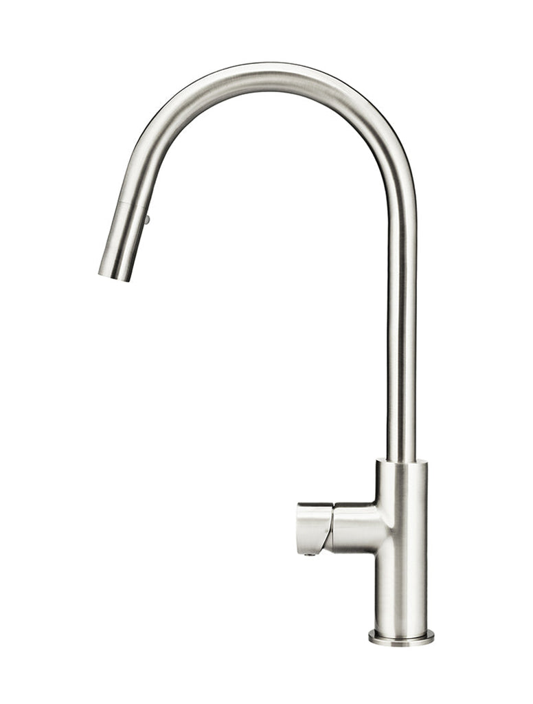 ROUND PINLESS PICCOLA PULL OUT KITCHEN MIXER TAP