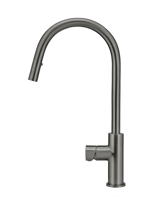 ROUND PINLESS PICCOLA PULL OUT KITCHEN MIXER TAP