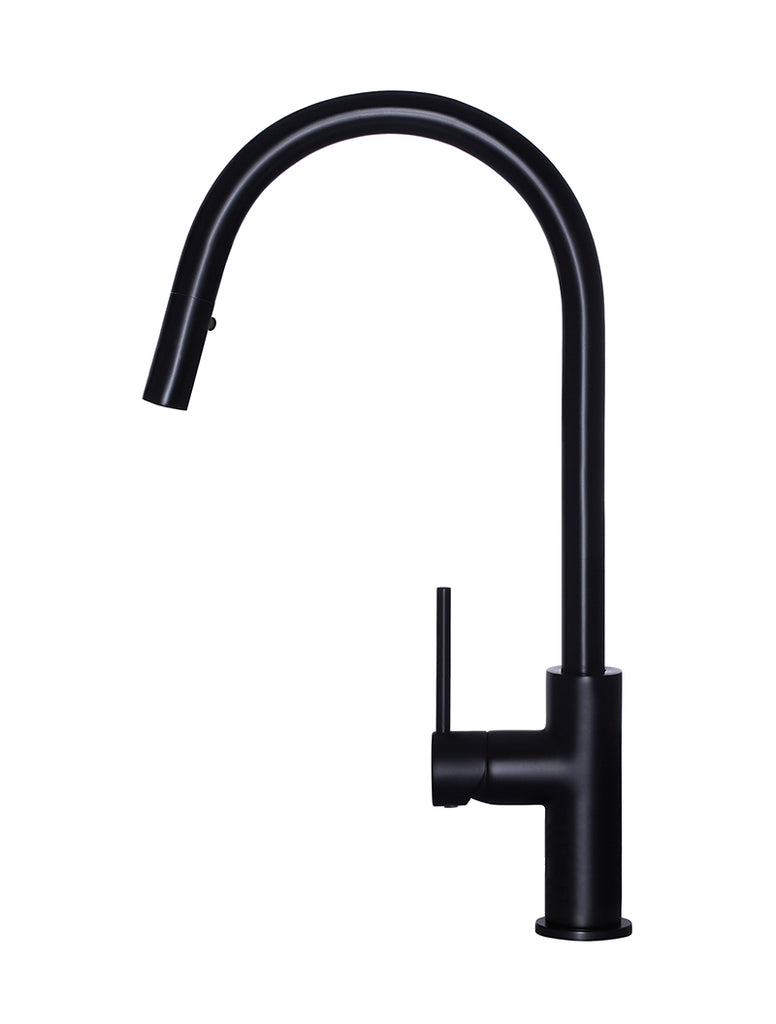 ROUND PICCOLA PULL OUT KITCHEN MIXER TAP
