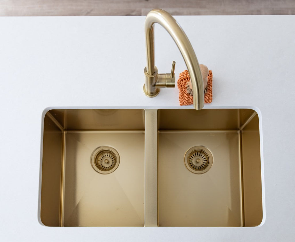 LAVELLO KITCHEN SINK - DOUBLE BOWL 760 X 440
