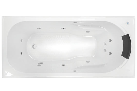 Modena 1515/1635/1785 Contour 12-Jet Spa Bath
