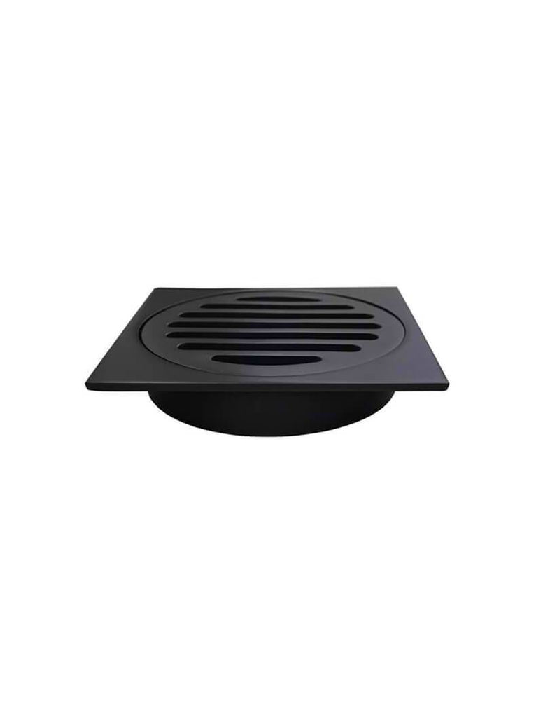 SQUARE FLOOR GRATE SHOWER DRAIN 100MM OUTLET