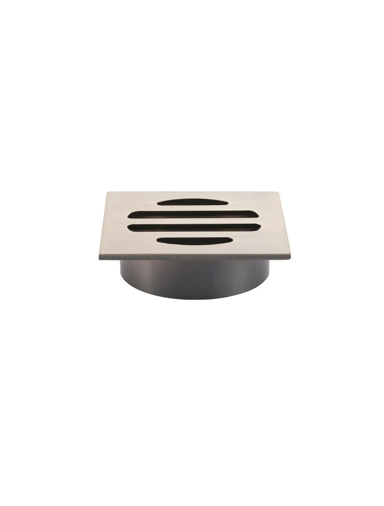 SQUARE FLOOR GRATE SHOWER DRAIN 50MM OUTLET