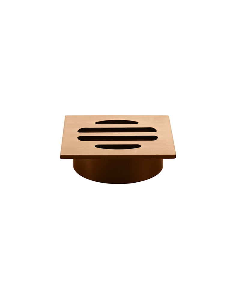 SQUARE FLOOR GRATE SHOWER DRAIN 50MM OUTLET