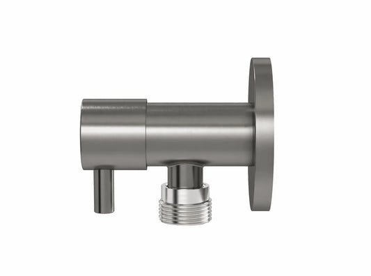 Mini Stop Cistern Tap - Shadow Gunmetal