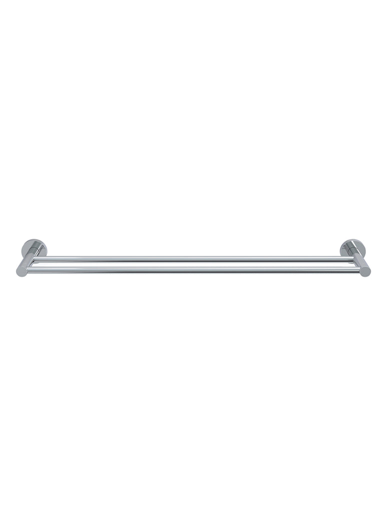 ROUND DOUBLE TOWEL RAIL 600MM