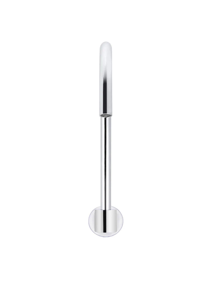 ROUND HIGH-RISE SWIVEL WALL SPOUT