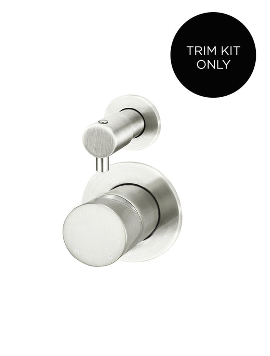 ROUND DIVERTER MIXER PINLESS HANDLE TRIM KIT (IN-WALL BODY NOT INCLUDED)