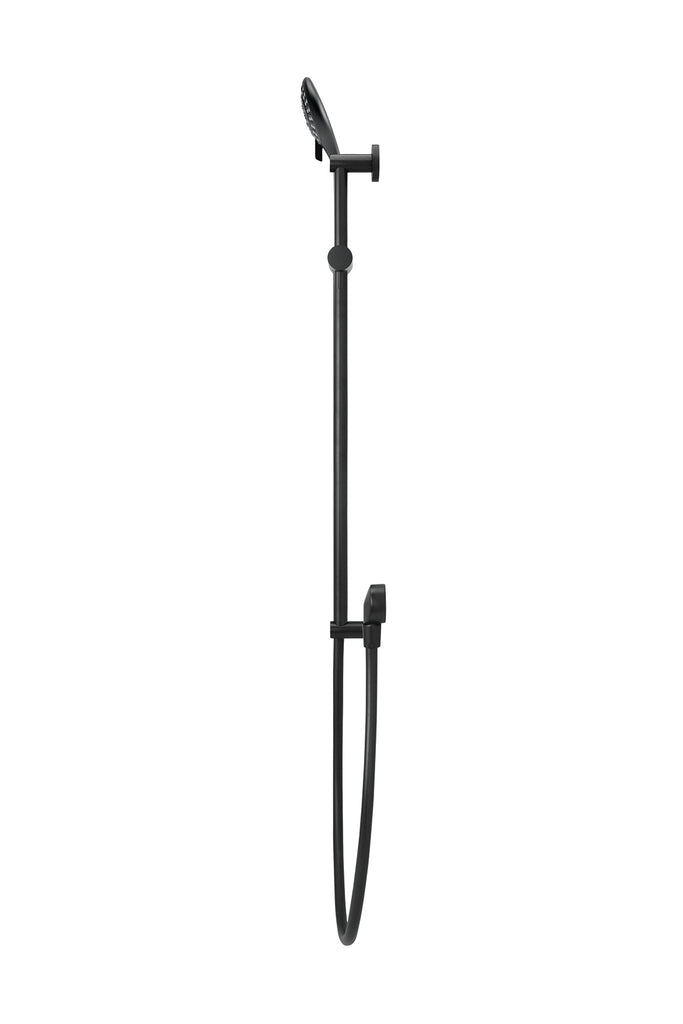 ROUND THREE FUNCTION HAND SHOWER ON RAIL COLUMN