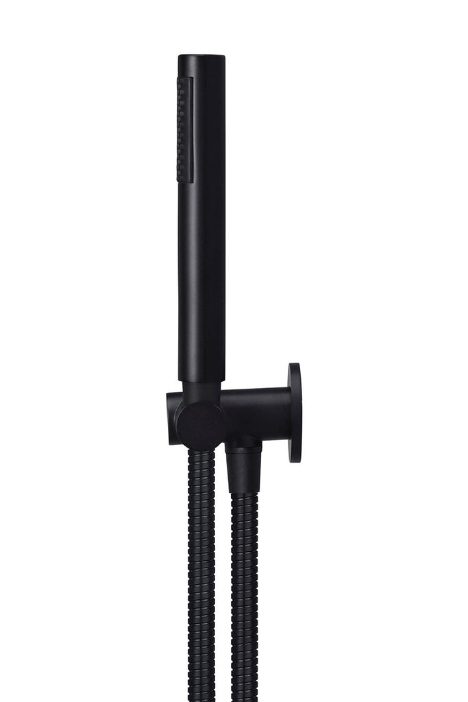 ROUND SHOWER ON SWIVEL BRACKET