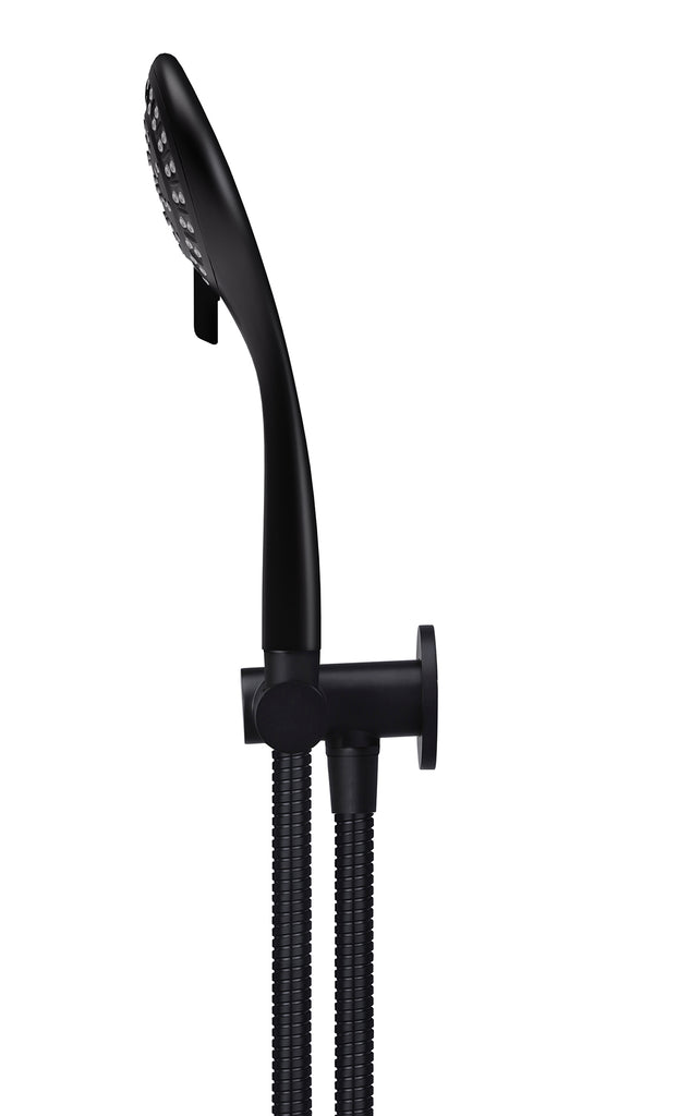 ROUND HAND SHOWER ON SWIVEL BRACKET