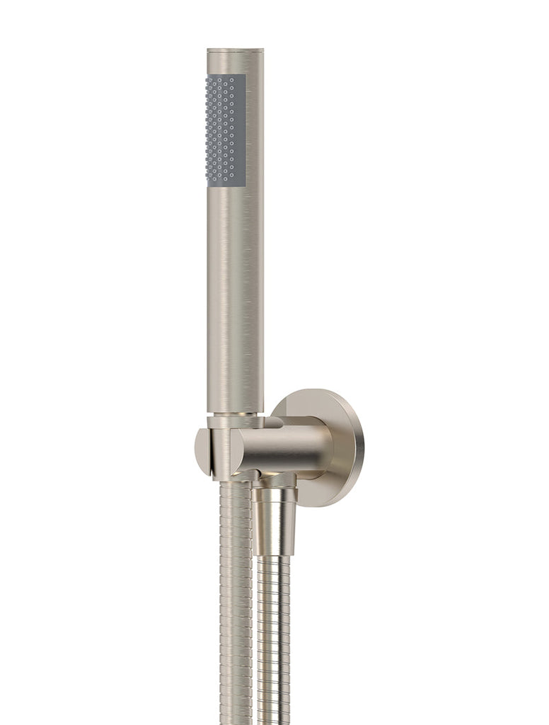 ROUND HAND SHOWER ON FIXED BRACKET