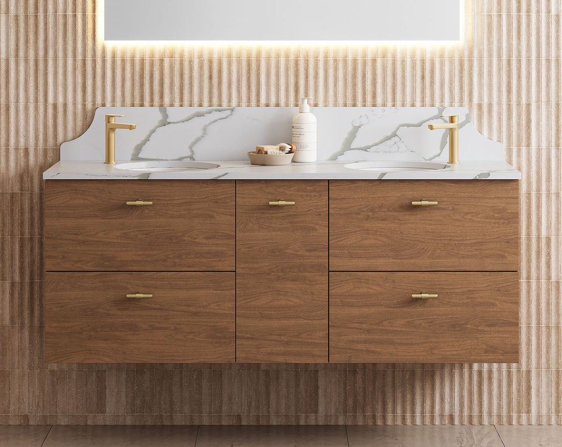 Timberline Marshall Vanity White Gloss