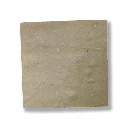Medina Wheat Moroccan Zellige Square Tile