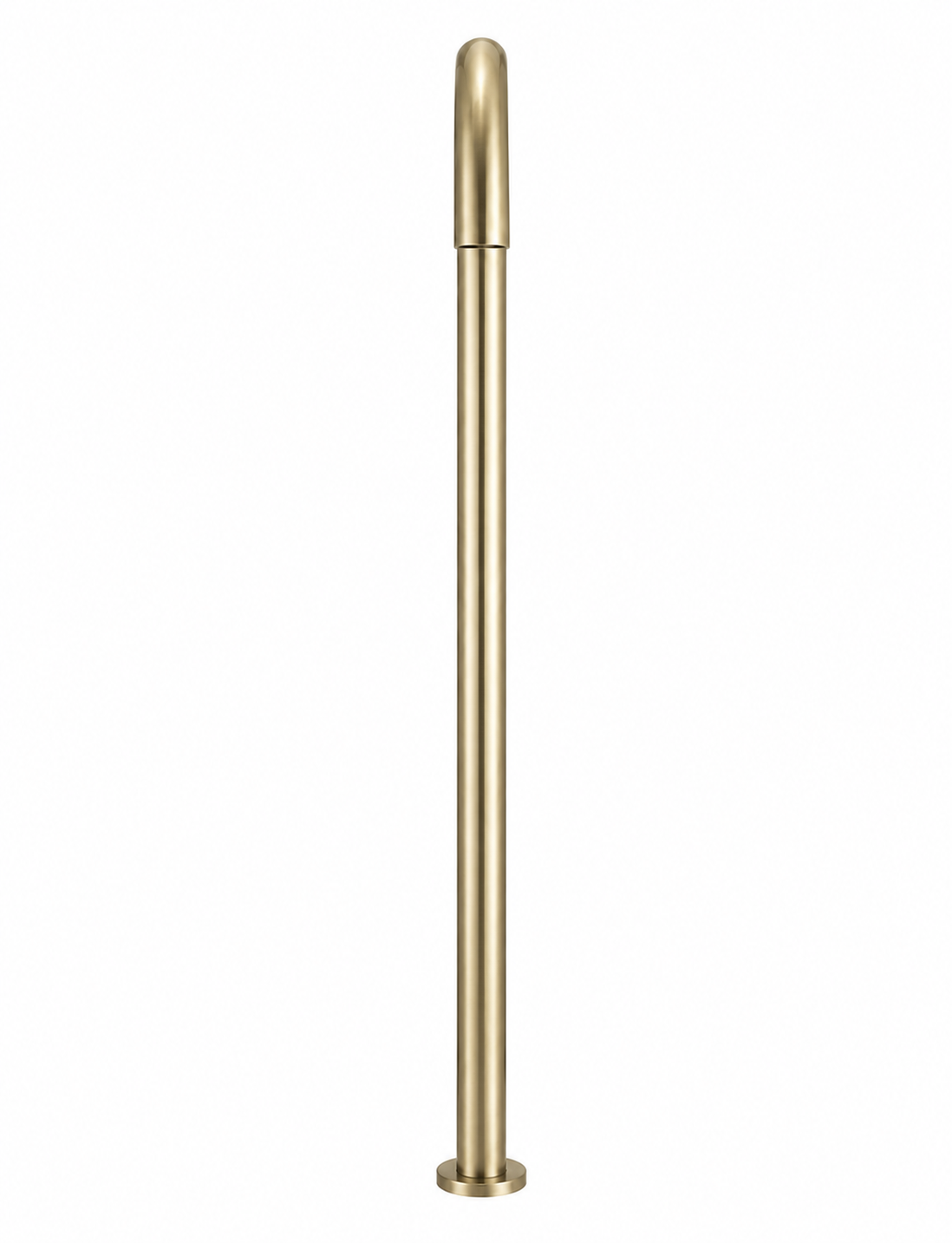 Meir Round Freestanding Bath Spout - Champagne