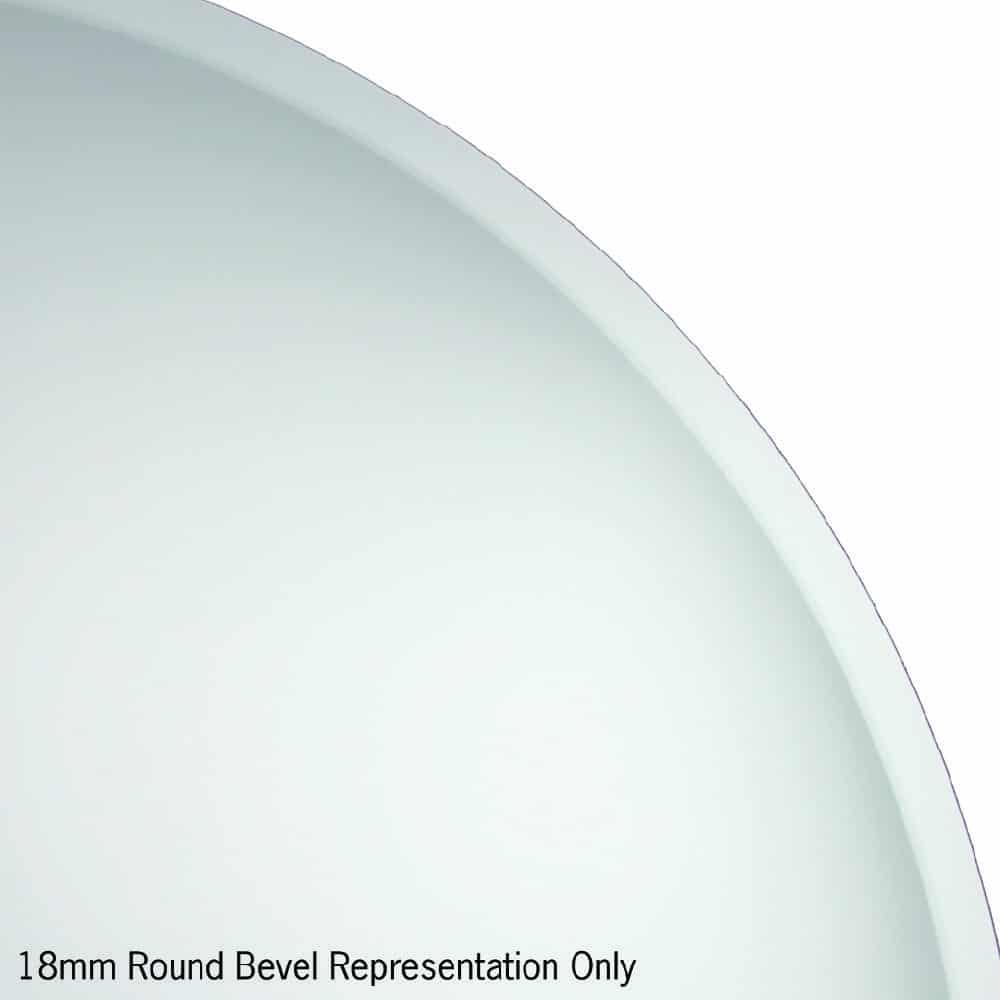 KR7070GT Round 18mm Bevel Edge Mirror