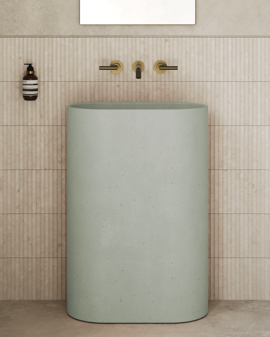 Molli Freestanding Basin (Mint)
