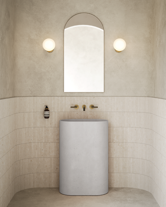 Molli Freestanding Basin (Cloud)