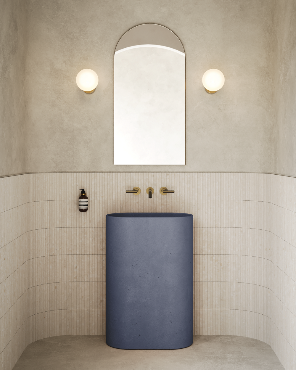 Molli Freestanding Basin (Copan Blue)