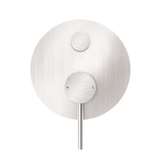 DOLCE SHOWER MIXER WITH DIVERTOR BRUSHED NICKEL