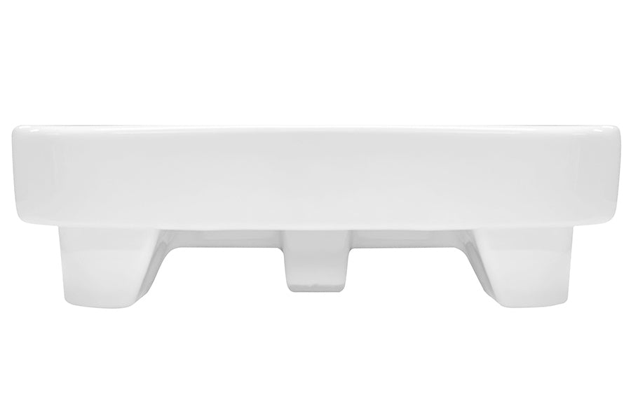 Novara Square Semi-Recessed Basin