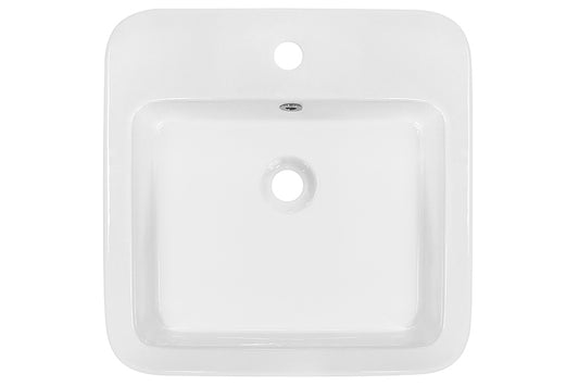 Novara Square Semi-Recessed Basin