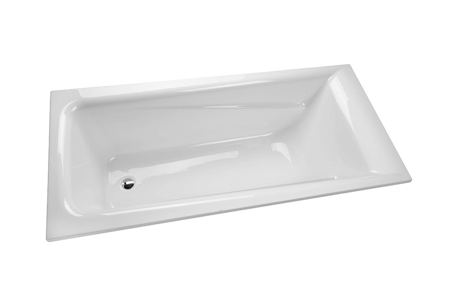 Novara 1525/1665 Inset & 1653 Island Bath — White Baths, Acrylic Baths, Built In Baths, Rectangular Baths