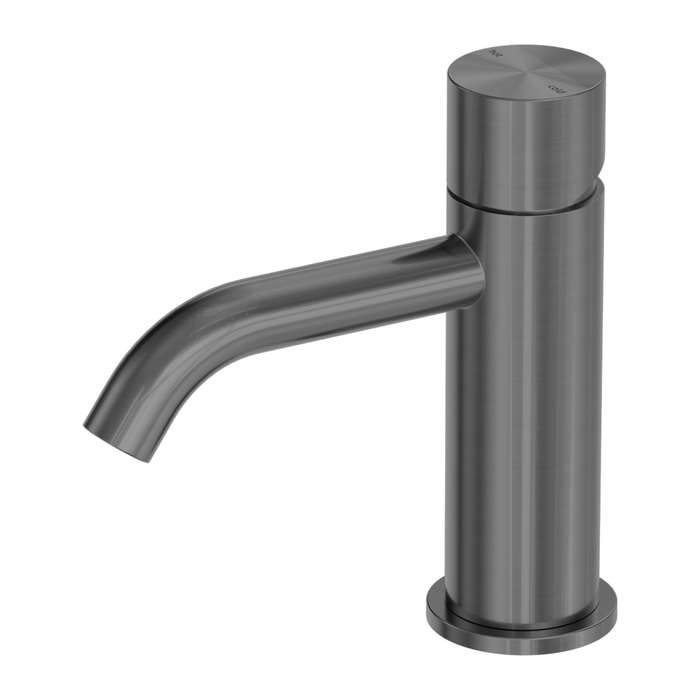 ZEN SS316L BASIN MIXER HANDLESS GRAPHITE