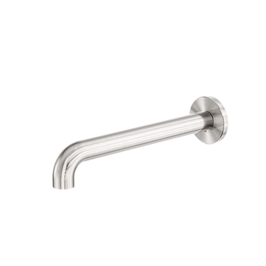 ZEN SS316L ROUND BASIN/BATH SPOUT ONLY 185/230MM BRUSHED NICKEL