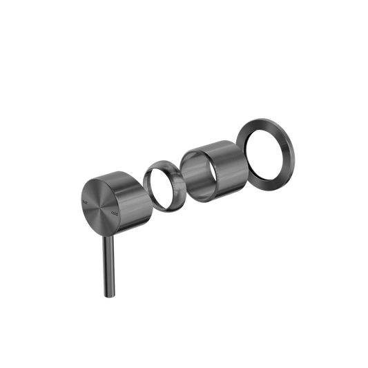 ZEN SS316L SHOWER MIXER TRIM KITS ONLY GRAPHITE (NR162211TGR) GRAPHITE