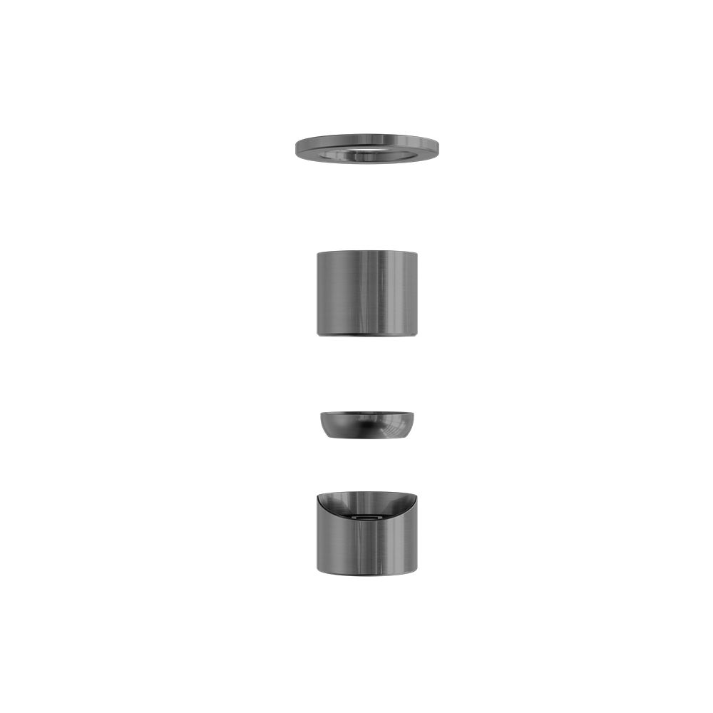ZEN SS316L SHOWER MIXER TRIM KITS ONLY GRAPHITE