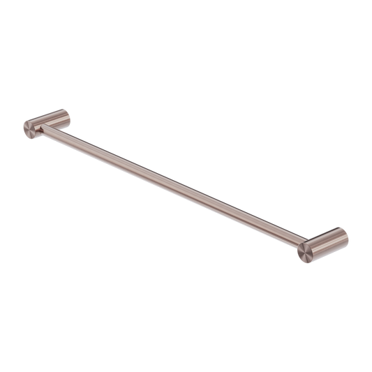 ZEN SS316L SINGLE TOWEL RAIL 600/800MM BRUSHED BRONZE