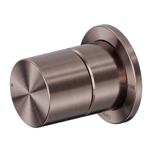 PURE SS316L PROGRESSIVE SHOWER MIXER BRUSHED BRONZE