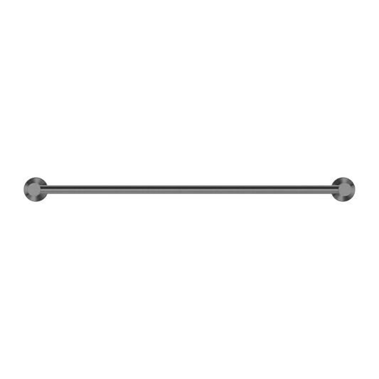 MECCA SINGLE TOWEL RAIL 600/800MM GUN METAL