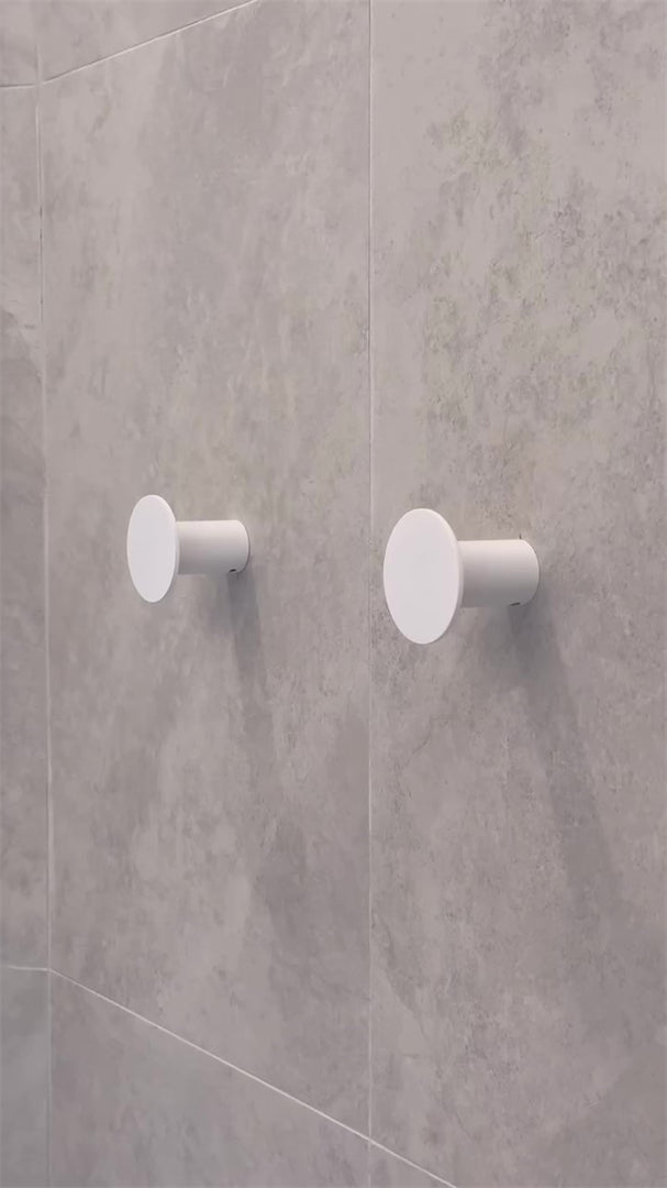 MECCA ROBE HOOK II MATTE WHITE