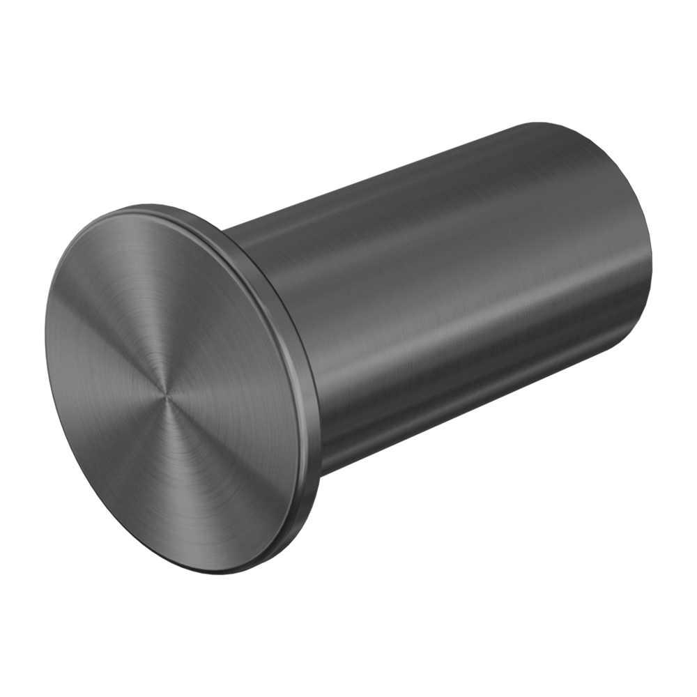 MECCA ROBE HOOK SLIM GUN METAL