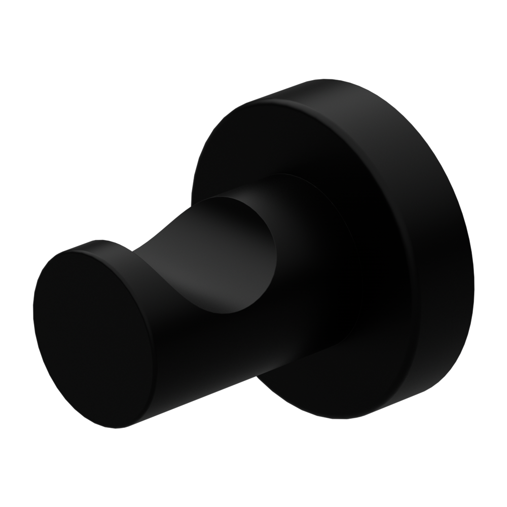 MECCA ROBE HOOK MATTE BLACK