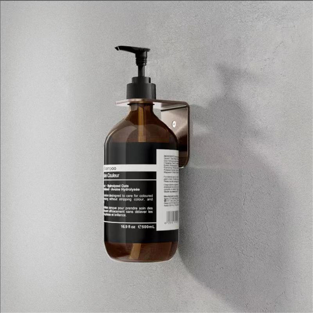 MECCA SOAP BOTTLE HOLDER BRUSHED BRONZE
