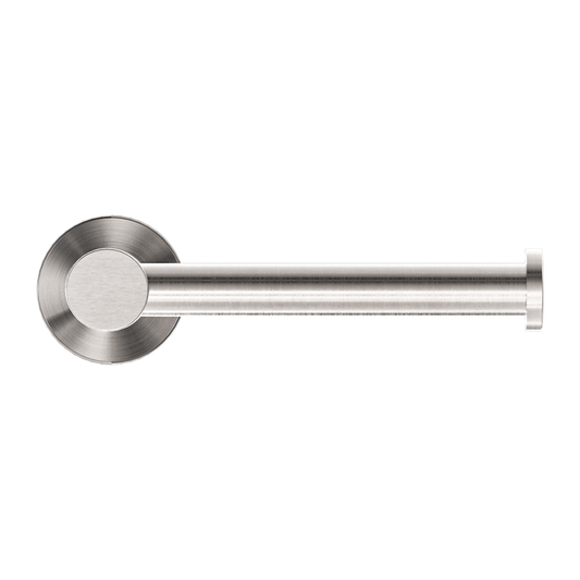 MECCA TOILET ROLL HOLDER BRUSHED NICKEL