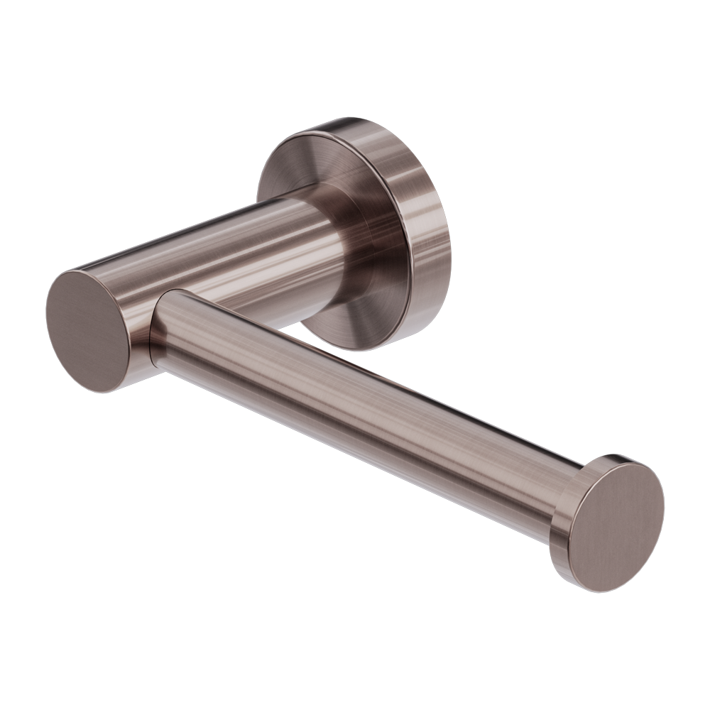 MECCA TOILET ROLL HOLDER BRUSHED BRONZE