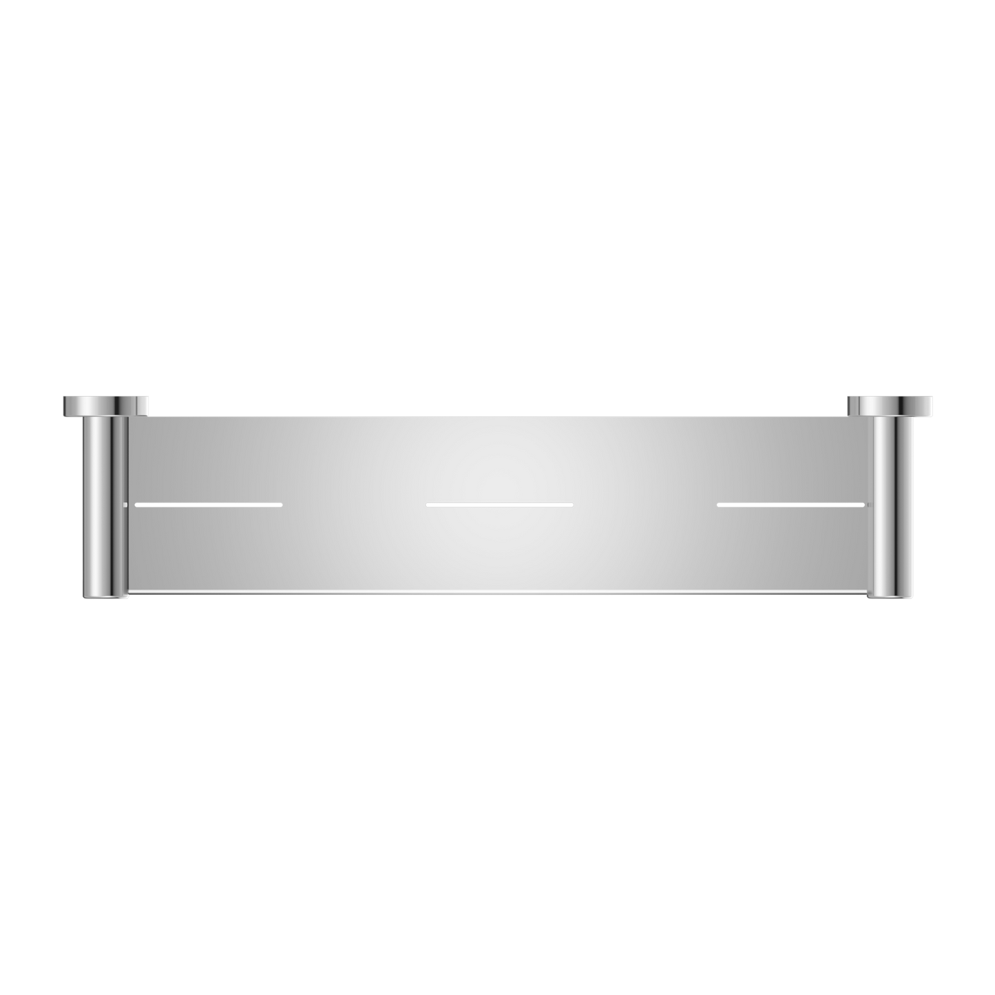 MECCA METAL SHOWER SHELF CHROME