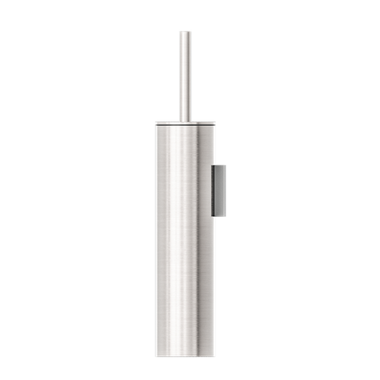 MECCA TOILET BRUSH HOLDER BRUSHED NICKEL