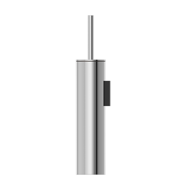 Mecca Toilet Brush Holder Chrome — Toilet Roll & Brush Holders