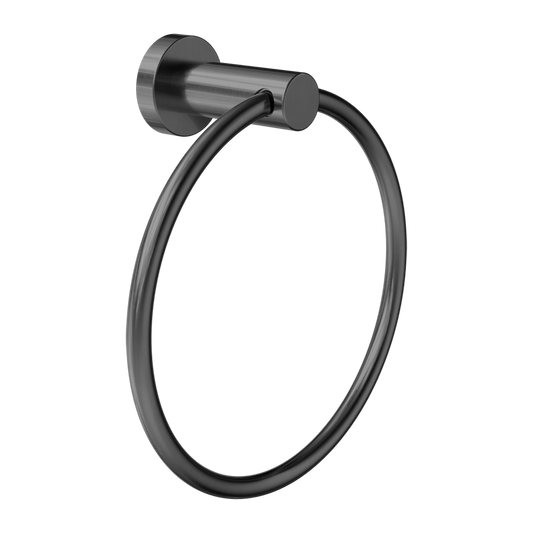 DOLCE II HAND TOWEL RING GUN METAL