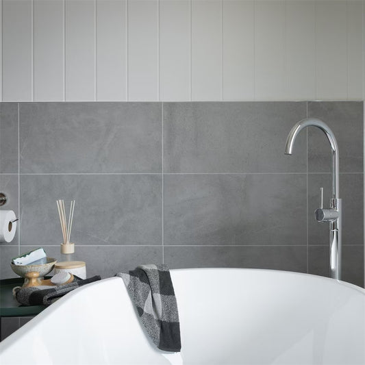 MECCA FREESTANDING BATH MIXER CHROME