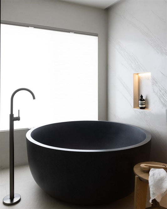 MECCA FREESTANDING BATH MIXER MATTE BLACK