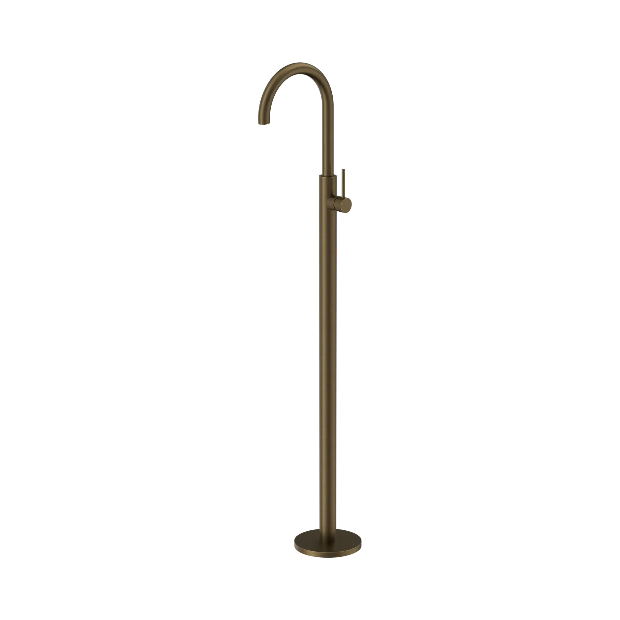 Mecca Freestanding Bath Mixer Tumbled Antique Brass