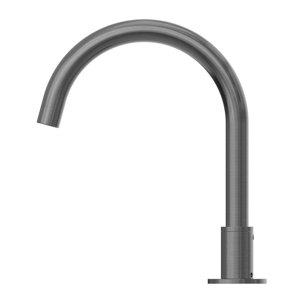 KARA HOB MOUNT BATH SPOUT ONLY G1/2 FEMALE INLET GUN METAL