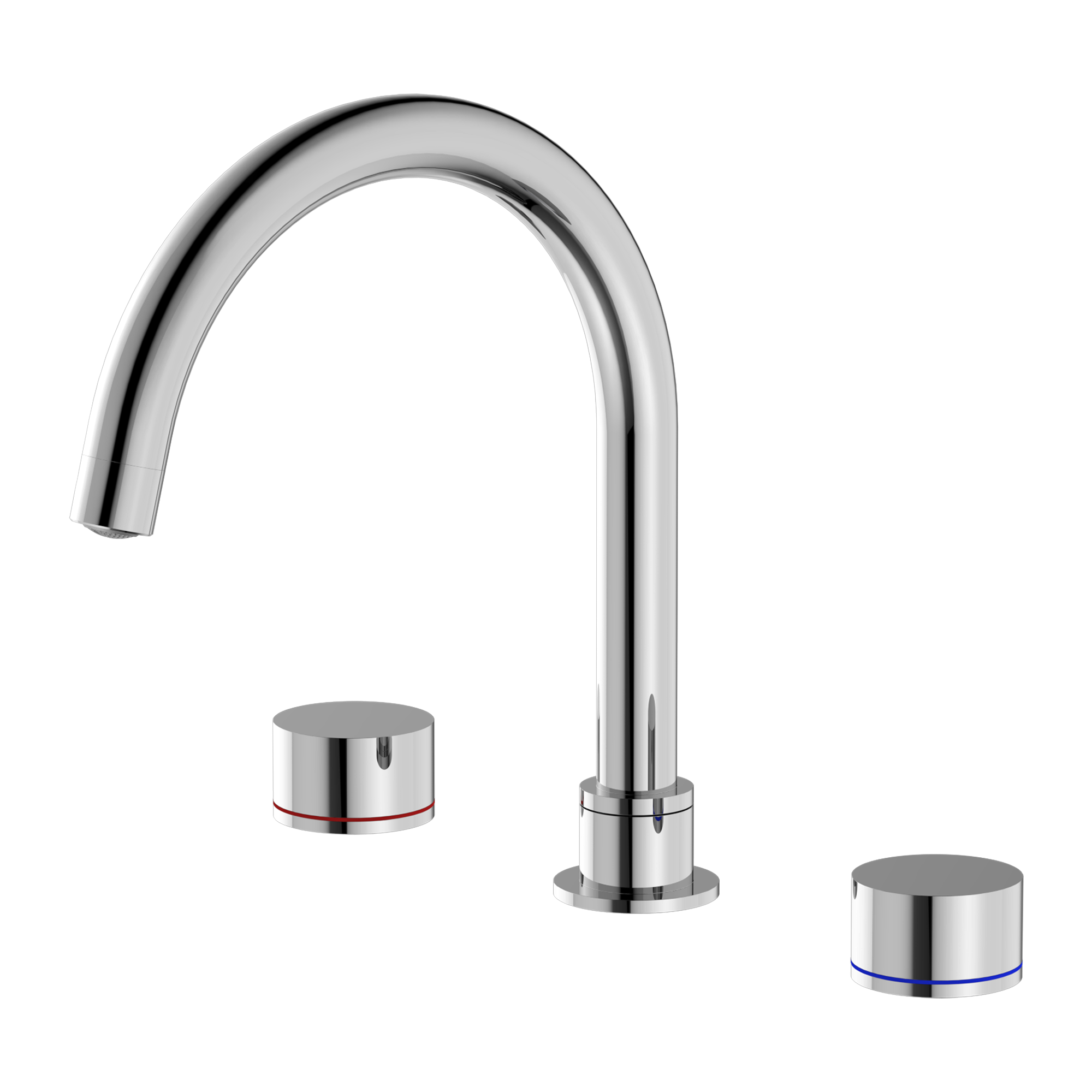 KARA BATH SET CHROME